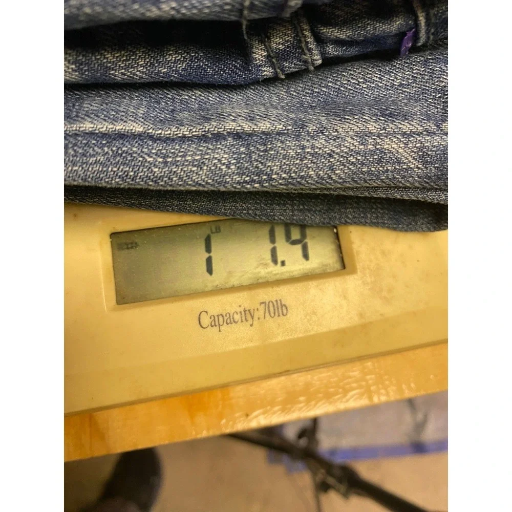7 For All Mankind Slimmy Jeans Boys Size 14 Medium Wash Slim Straight Denim